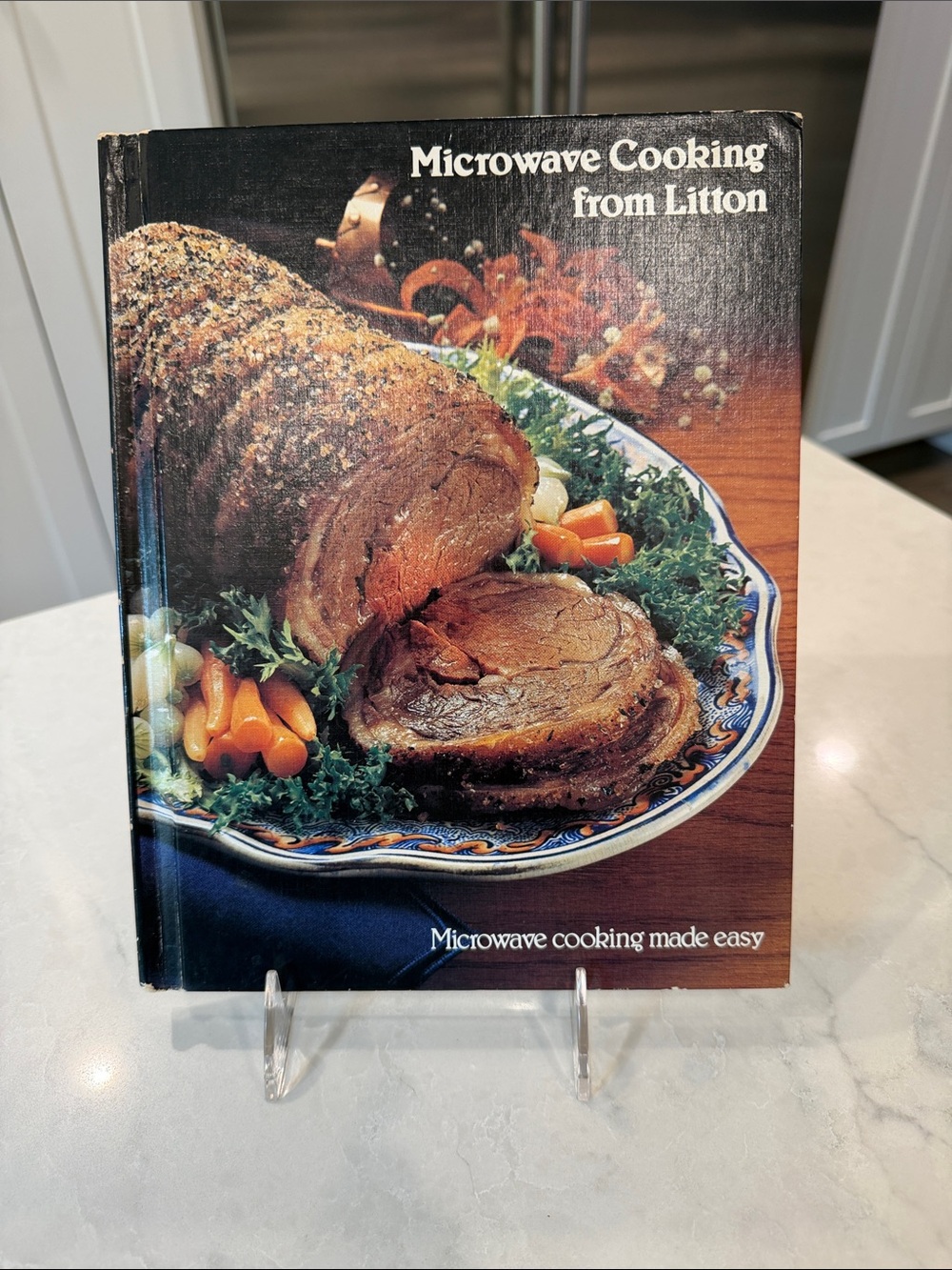 Microwave Cooking from - Vintage Cookbook (Blue Cover)